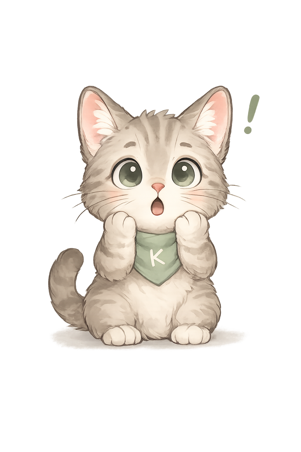 Surprised Kira mascot